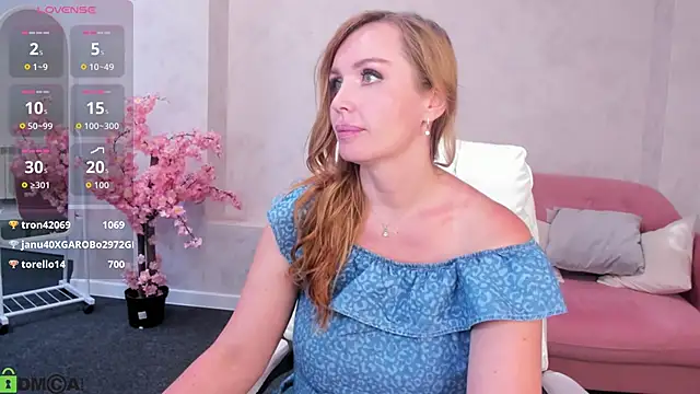 Marie_Hayes Adlı Modelin Canlı Sohbet Odası