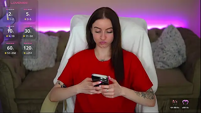 AlexaFleur Cameră chat live