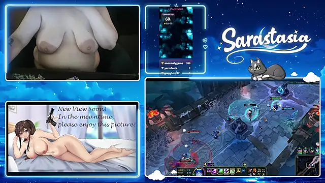 Živá chatovací místnost Sarastasia417