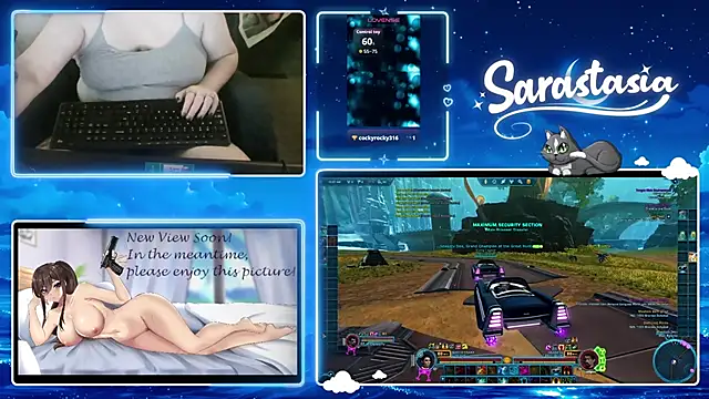 Živá chatovací místnost Sarastasia417