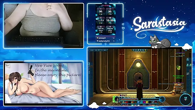 Živá chatovací místnost Sarastasia417