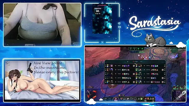 Živá chatovací místnost Sarastasia417