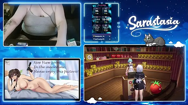 חדר צ'אט בשידור חי של Sarastasia417
