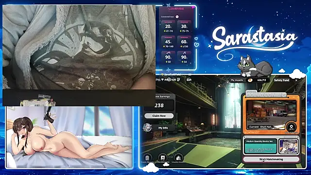 Sarastasia417 Adlı Modelin Canlı Sohbet Odası
