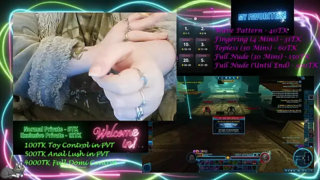 Sala de chat en directo de Sarastasia417