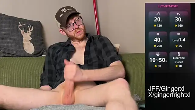 Gingerxl8 Webcam Show