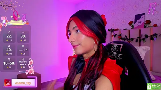 Webkamerová show osamu_tay