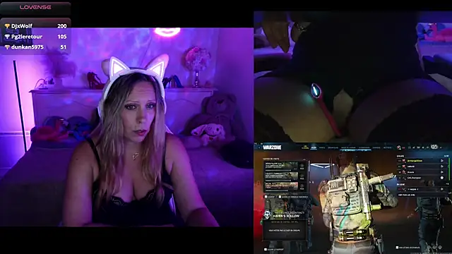 Chat ao vivo de Angie-night