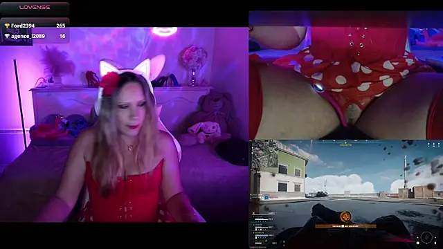 Živá chatovací místnost Angie-night