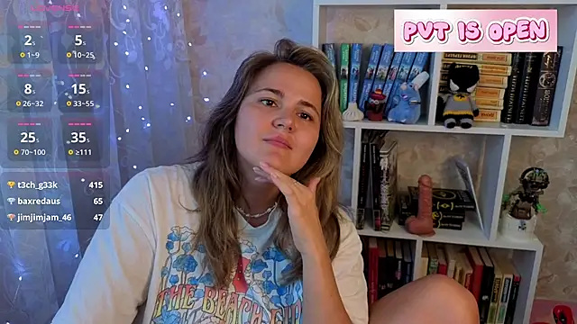 LilyBel Adlı Modelin Canlı Sohbet Odası