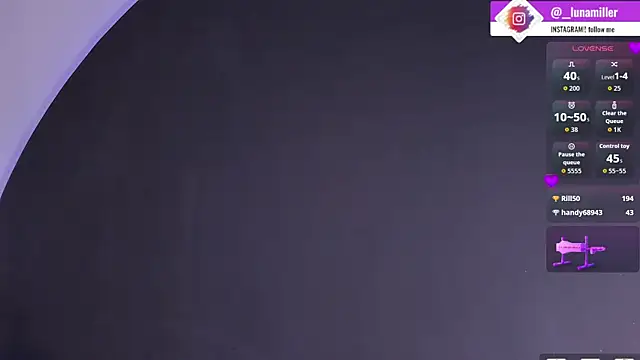 Živá chatovací místnost lunamiller_01