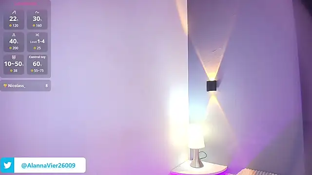 AlannaViera Cameră chat live
