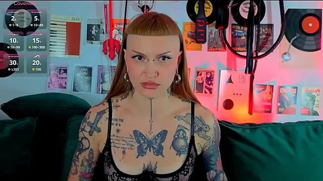Živá chatovací místnost umytoy