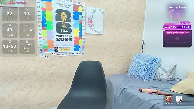 Chatroom en direct de Sophie_Tyler