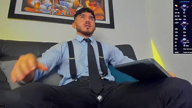 Seks show uživo modela Dante_Blake1 na kameri