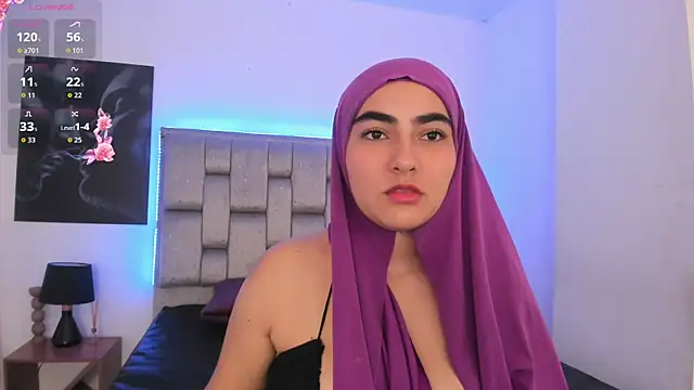 Živá chatovací místnost Malika_Noor