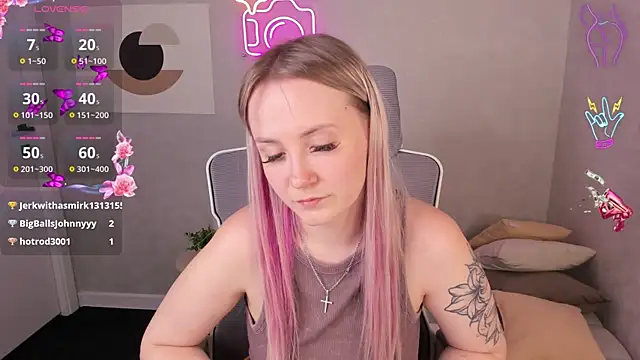 Jooyce_Howward élő chatszobája