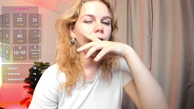 Živá chatovací místnost ElizabethVane