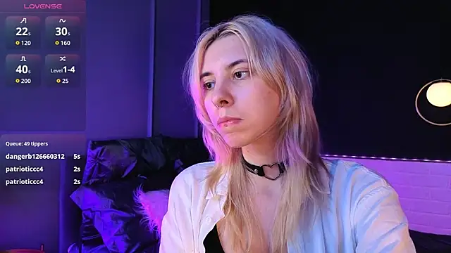Živá chatovací místnost Camilla_Evers