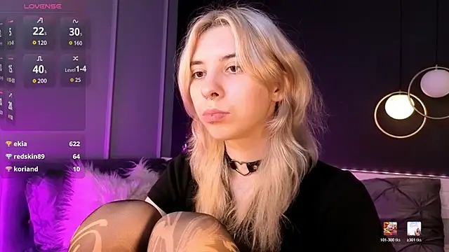 Živá chatovací místnost Camilla_Evers