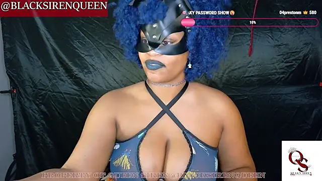 Živá chatovací místnost BlackSirenQueen