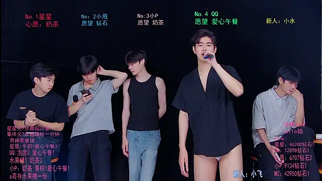 KOboys-818n Live-seksikameraesitys