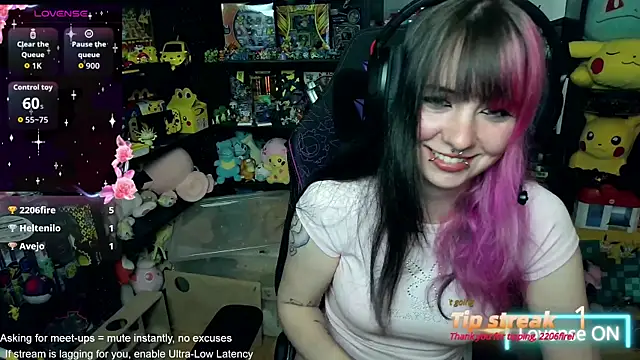 CutieTracern Live-seksikameraesitys