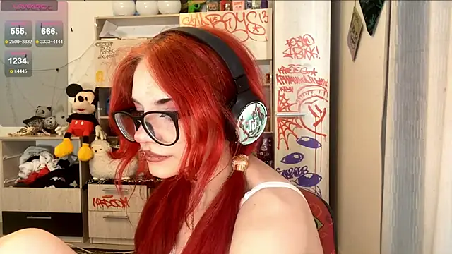 RedHeadCat Cameră chat live