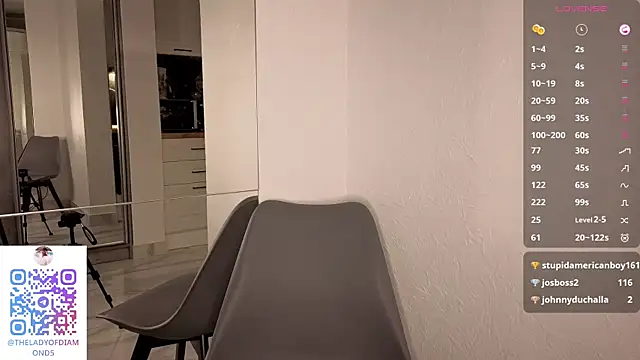 Theladyofdiamonds 실시간 채팅방