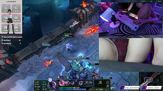 Show sexual ao vivo de Reze_Kamishiro