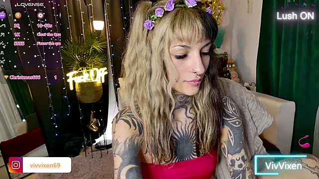 Živá chatovací místnost VivVixen