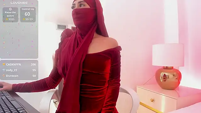 DinaNoor Cameră chat live