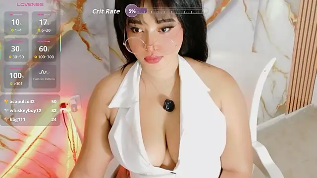 AmelyGilson Adlı Modelin Canlı Sohbet Odası