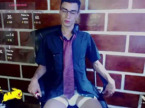 Steeve_Hard Show in webcam