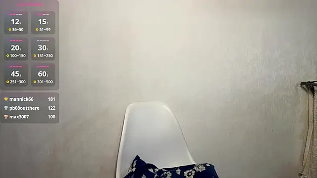 Chat soba uživo modela VastnessFantasy