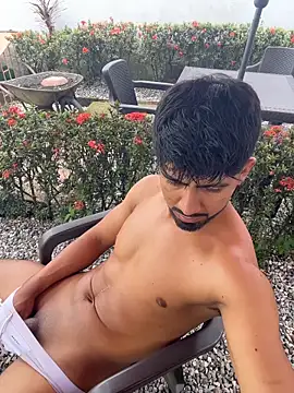 Show modela Teaserhoussejj_ na web-kameri