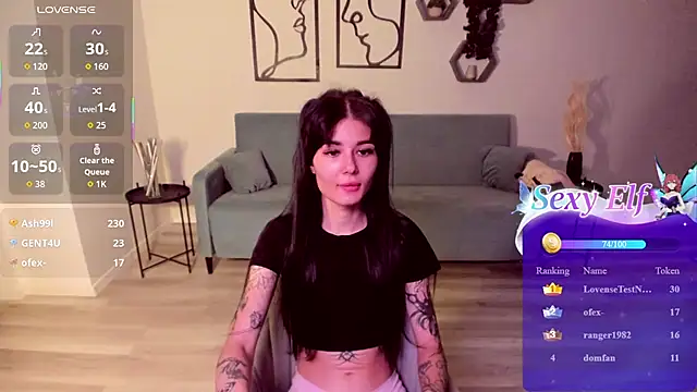 Živá chatovací místnost ValeryDawn