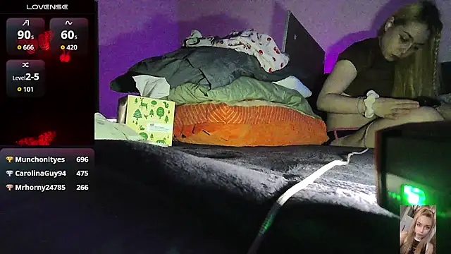 Živá chatovací místnost Blondiewithanass