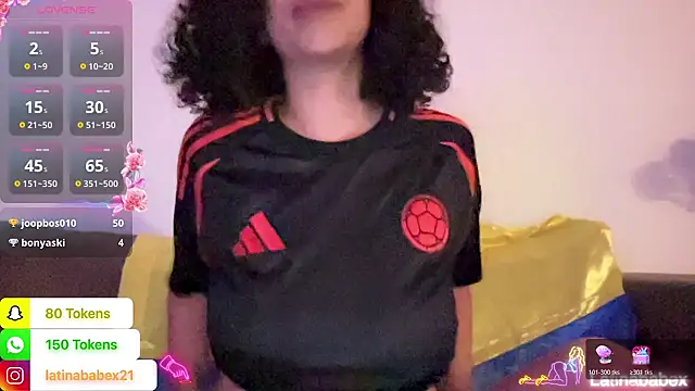 Latinababex webcam show