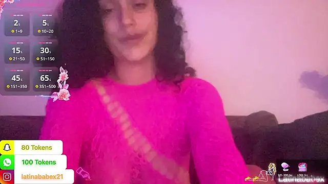 Živá chatovací místnost Latinababex