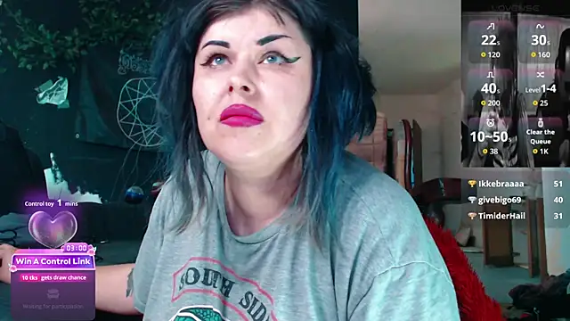 Živá chatovací místnost Psychobitch7