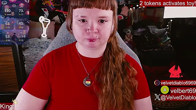 VelvetDiablo Cameră chat live