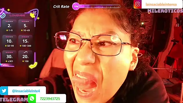 LaInsaciableIntensa Live chatroom