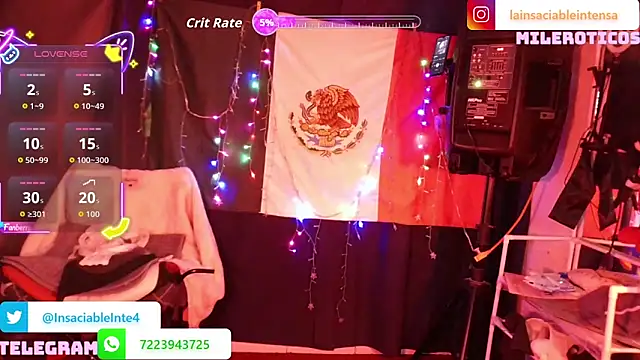 LaInsaciableIntensa – live chatrum