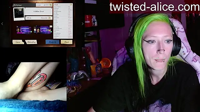 Živá chatovací místnost Twisted_Alice