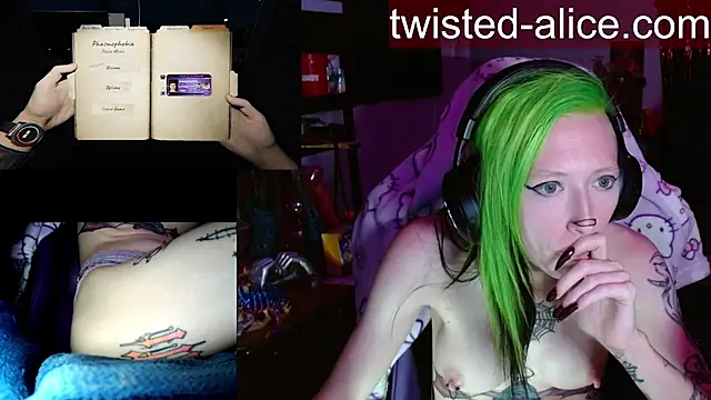 Živá chatovací místnost Twisted_Alice