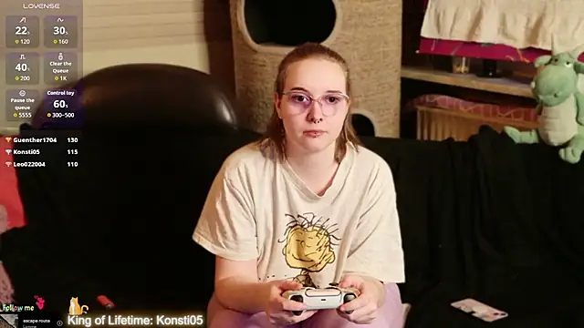 Živá chatovací místnost GamerGirl_Eve