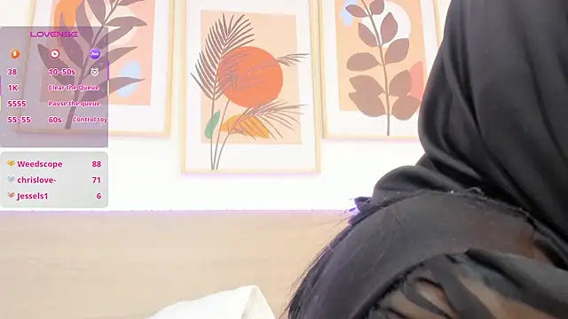 Živá chatovací místnost hanajameela