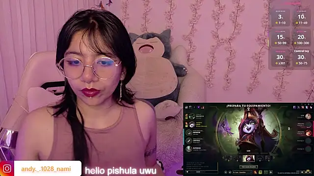 Živá chatovací místnost Nami_usagi