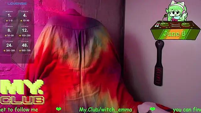 חדר צ'אט בשידור חי של Witch_Emma